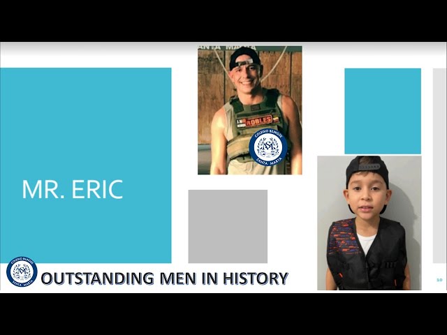 A TRIBUTE TO OUTSTANDING MEN- Mr. Eric