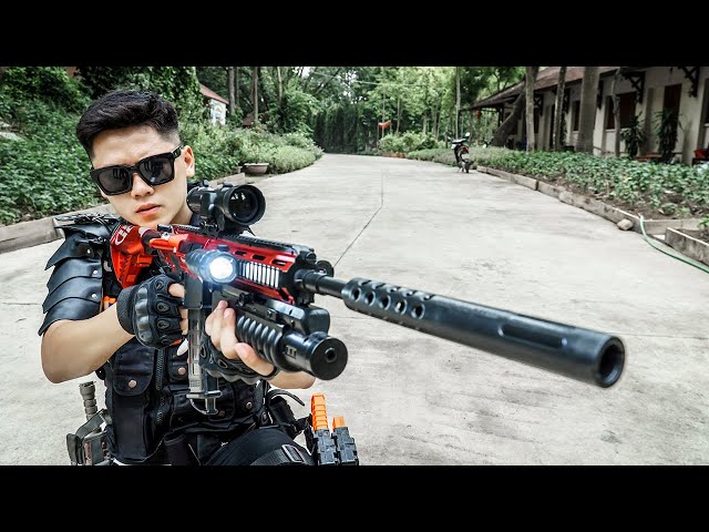 Nerf Guns War : New Mission | Caption S.W.A.T Of SEAL TEAM Fight Boss Black Dangerous Criminal Group