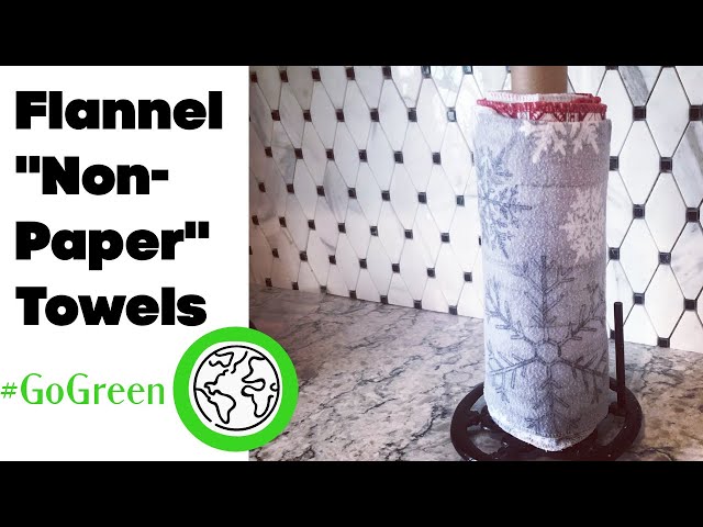 "Non Paper" Flannel Towels