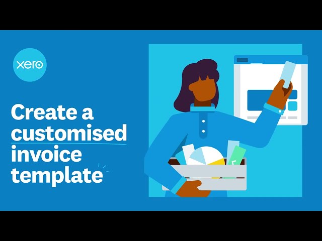 Create a customised invoice template