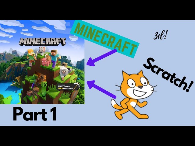 How to make a 3D Minecraft game on scratch!!! Super easy!
