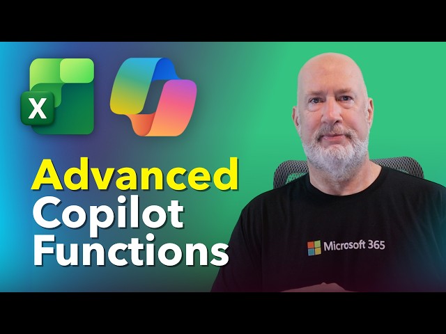 Excel COPILOT Function: Advanced Prompts with Real Examples