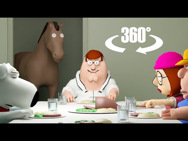 Family Guy - Peter, The Horse Is Here In 360/VR
