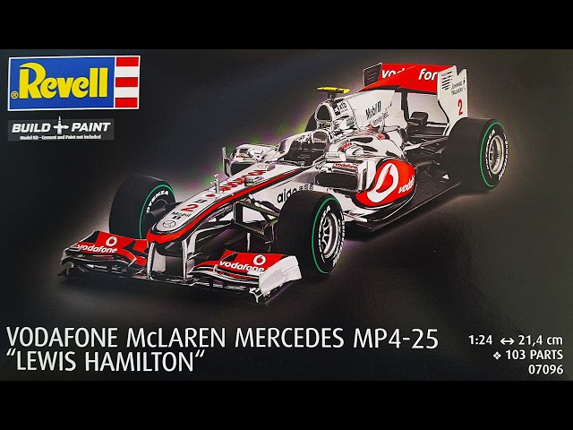 McLaren Mercedes MP4-25 Lewis Hamilton Rewell 1/24 Part-1