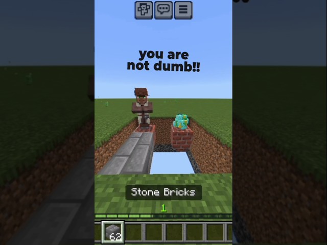 are you dumb?? #minecraft #memes #funny