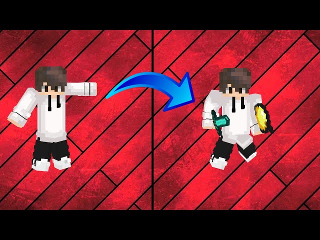 How to Swap Your Any Hand Items in minecraft bedrock! it only works in cross play servers