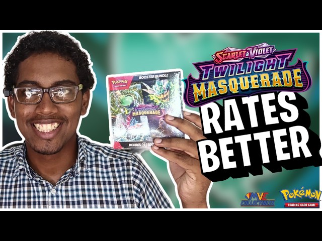 Twilight Masquerade has BEST PULL RATES in Pokemon Trading Card Game history
