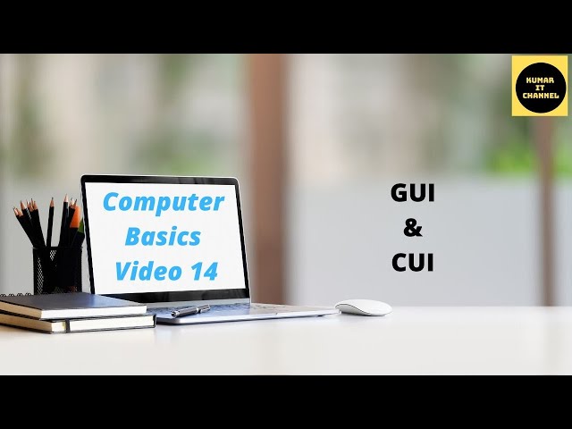 Graphical User Interface,Command line User Interface,Computer Basics Tutorial Part 14