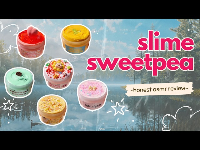 unboxing & reviewing my $150 slime haul from slime sweetpea!