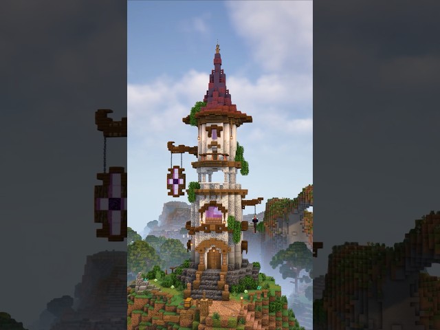 How to build a Enchanting Tower in Minecraft
