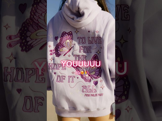 It’s soooo CUTE!!! #subscribe @pinkpalmpuff  #pinkpalmpuffhoodie #fypシ゚viral