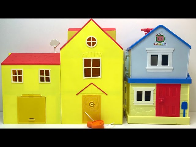 7 Minutes Satisfying with Unboxing & Review Cocomelon House and Peppa Pig’s House ASMR🏠