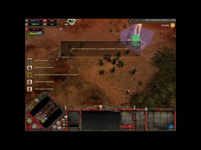 LETS PLAY ! - Dawn of War Orks [ Part 1 ]