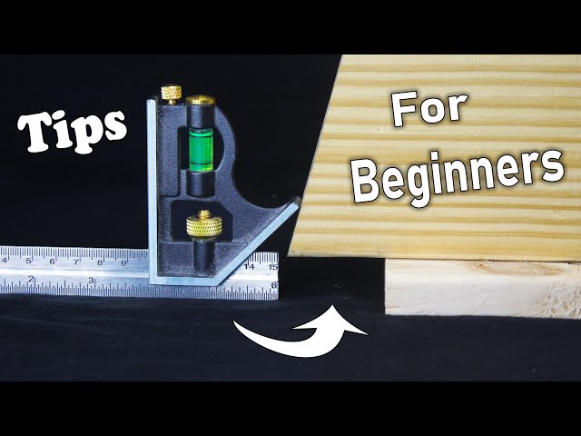 25 Woodworking Tips for Beginners