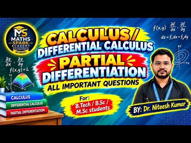Partial Differentiation – Part 3 | Calculus / Differential Calculus | B.Tech 1st Year | AKTU