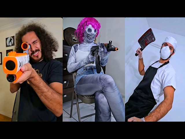 😂 The Bed Monster Is Back Again | Cocobred Funniest TikTok Compilation (4 Hours) Noah, Gem & Others