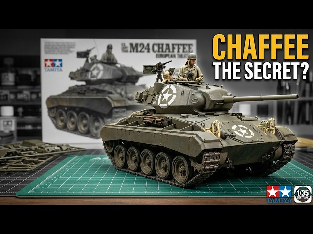 Tamiya M24 Chaffee Unboxing | First Look at the New 1:35 Scale Kit