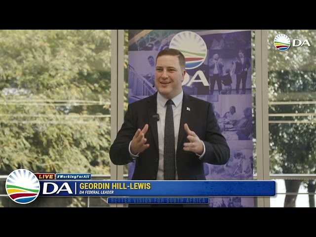 Subject to Citizen: a New Vision for South Africa - Speech by Geordin Hill-Lewis