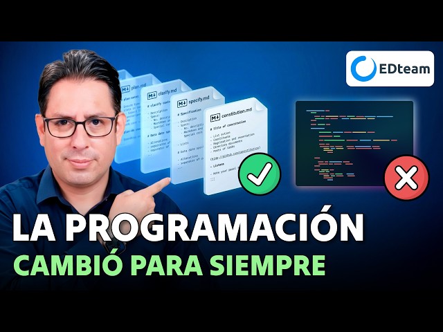 La forma CORRECTA de programar con IA en 2026: Spec Driven Development