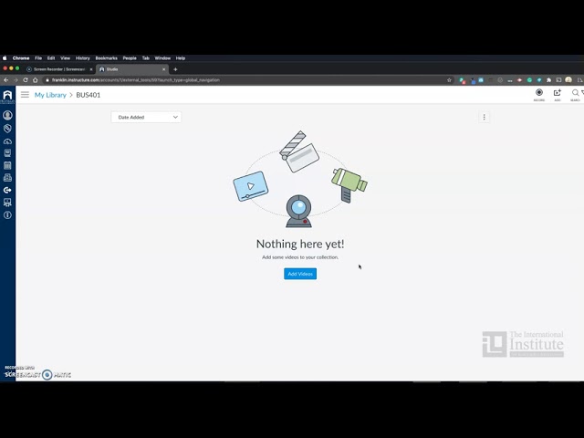 How to Organize Videos in Canvas Studio