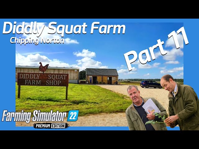 PART 11 SORGHUM & DRILLING - Diddly Squat Farm aka Clarkson's Farm | Farming Simulator 22 | FS22