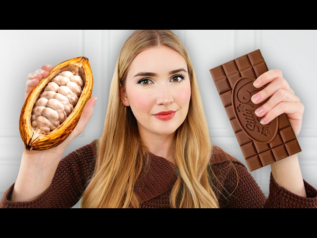 Making a Chocolate Bar from Scratch... in my bed.. DON'T ASK