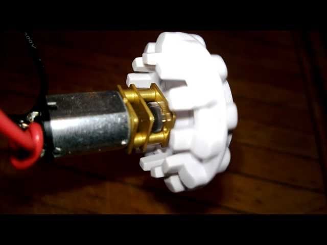 Motor from Zumo Bot with Pololu Wheel