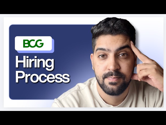Complete BCG Hiring Process Experience!