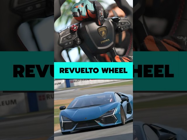 The MOZA Lamborghini Revuelto Wheel Brings Something New!