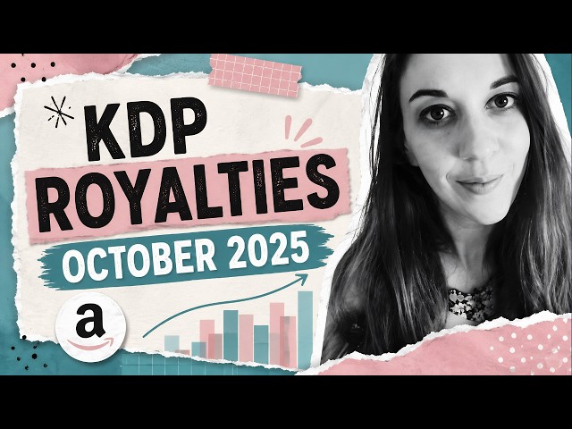 Amazon KDP Income Report (October 2025) | My Self-Publishing Earnings & Updates