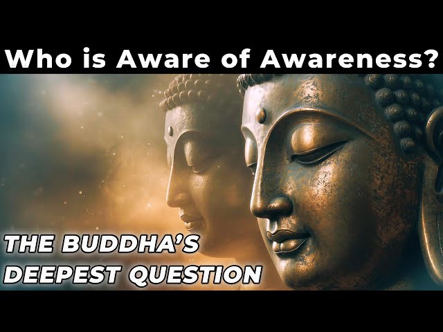 Who is the One Aware of Awareness? The Buddha’s Deepest Question