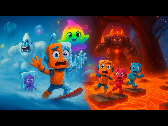 Rusty’s Ultimate Adventure Marathon! ❄️🔥 Chase, Rescue & Escape Challenges for Kids | Rusty's World