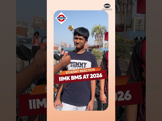 IIMK BMS AT 2026 Reactions😮 Mock vs Actual Paper #iimkozhikode