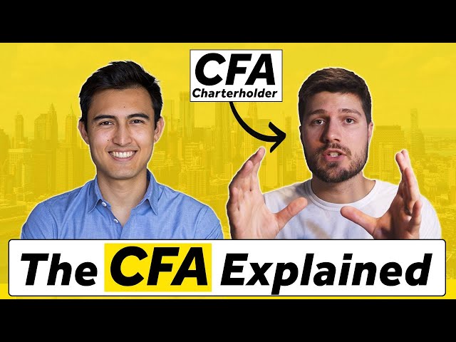 What is the CFA? All You Need to Know w/ @ajsrmek323