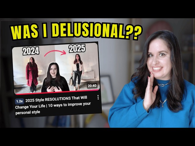 Did I Actually Achieve My 2025 Style Goals? |  An *honest* reflection
