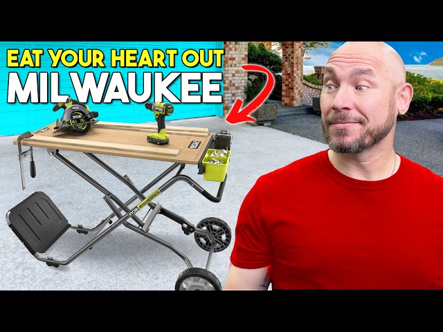 I Can't Believe How Much I Like RYOBI's 2-in-1 Workbench - RYOBI Speed Bench
