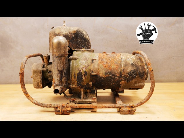 RESTORING A 1978  GENERATOR – FROM JUNK TO JEWEL! LD-75
