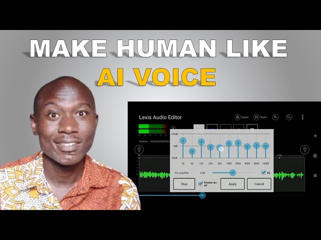How To Edit AI Voice To Sound Realistic  - Human Touch || 4 Steps for Beginners