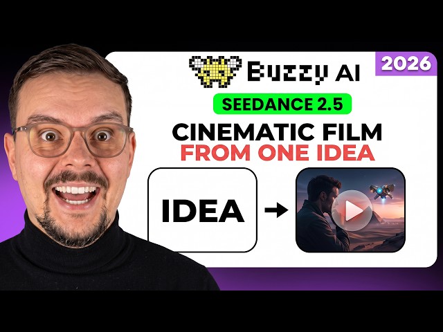 Buzzy AI Tutorial (2026) — Turn One Idea Into a Cinematic Film
