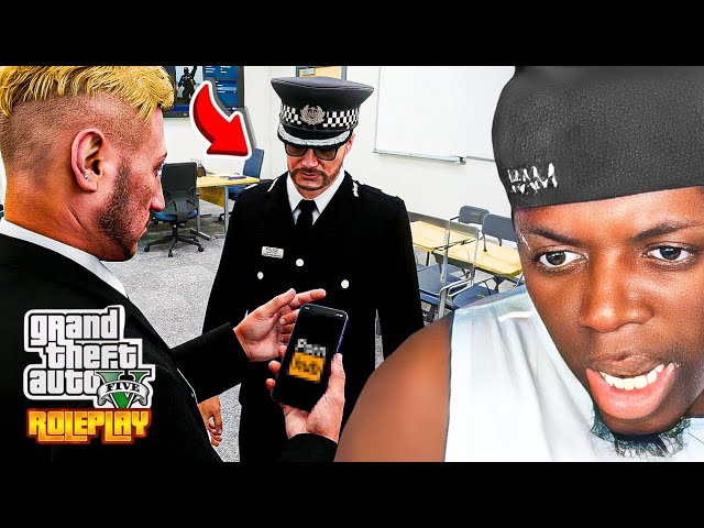 I Caught A Cop Doing Something Wrong At Work In GTA RP..