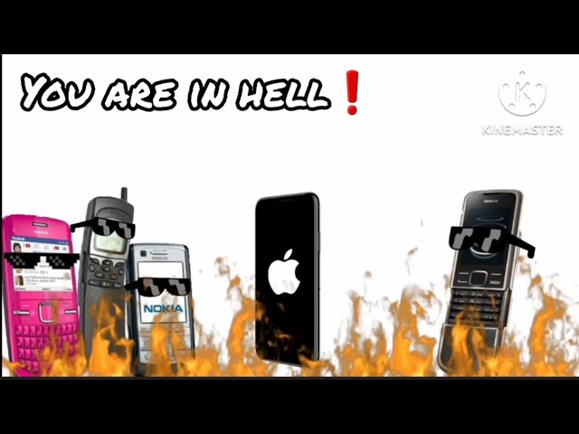 You are in hell! Nokia vs Samsung vs iPhone