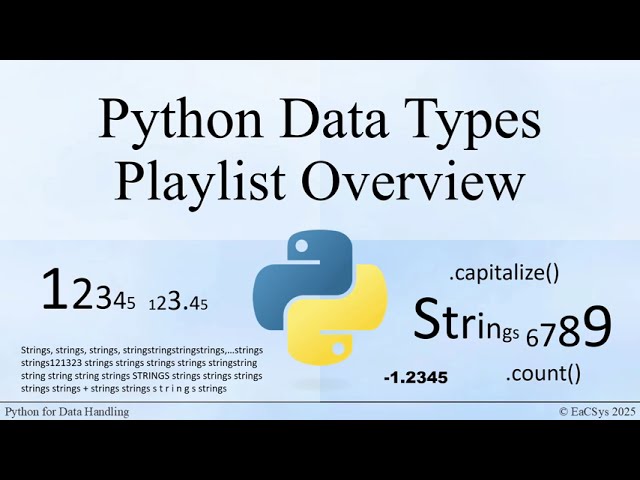 Python DataTypes Playlist