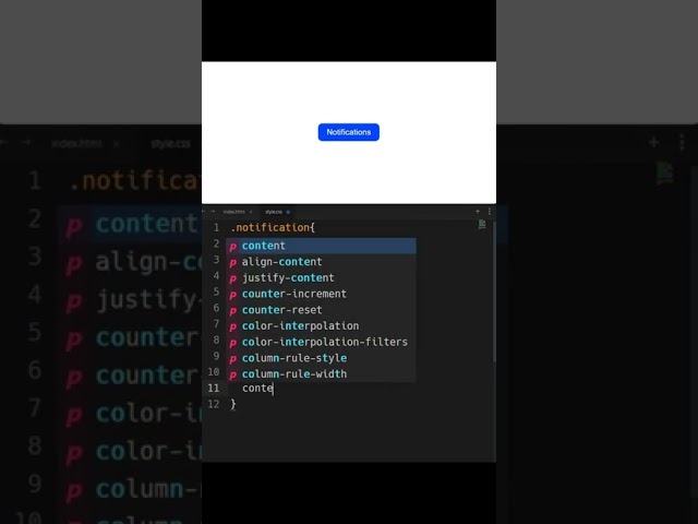 Notification Badge in CSS | #shorts #shortvideo #css #rakib