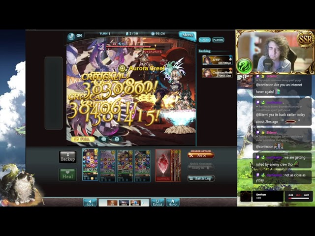 (26/9/26) GRANBLUE FANTASY LIGHT GUILD WAR FINALS DAY 4 🟩 MONSTERS & MEMORIES FINAL STRESS TEST