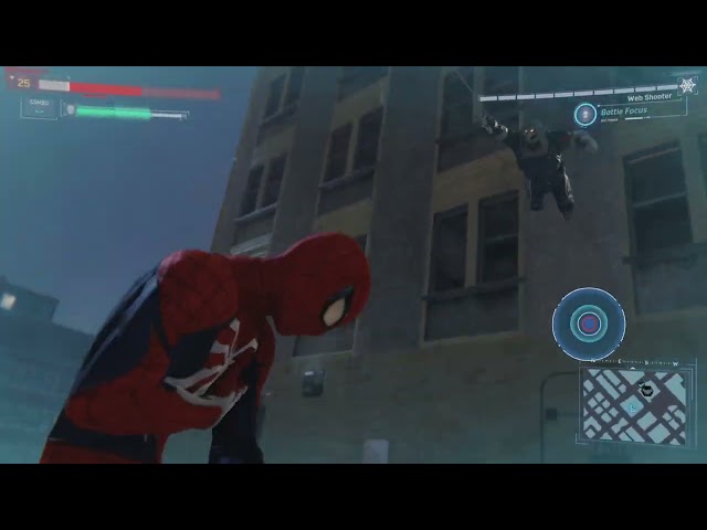 Hidden Taskmaster quick time event In Marvel's Spider-Man