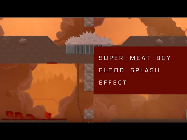 How to Leave a Blood and Dust Trail on Tiles in Unity For Beginners - Super Meat Boy Blood Effects
