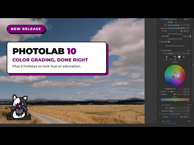 NEW in PhotoLab 10: Color Grading Walkthrough + 2 Must-Know Hotkeys