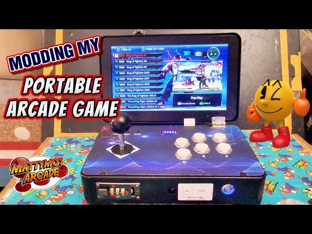 Modding my Portable Arcade Game