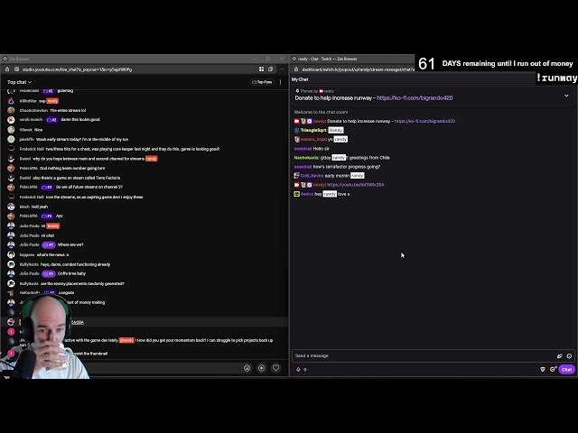 BIG NEWS (streams are now on 2nd channel)