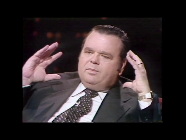Tulsa-based Evangelist Billy James Hargis appears on late night Tom Snyder show